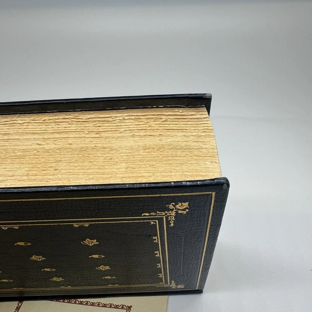 GONE WITH THE WIND, Margaret Mitchell, Leather-like, ICL Book, Original Insert